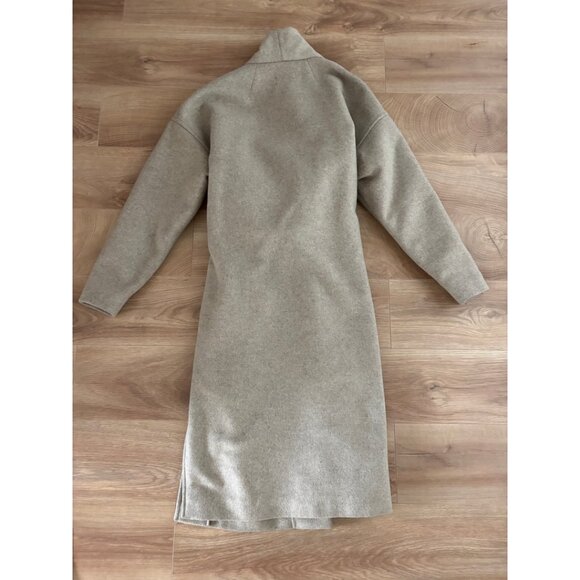 Toteme Chelsea Wrap Wool Coat - Picture 4 of 8